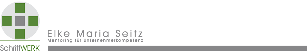 Werke – SchrittWerk – Elke-Maria Seitz Logo